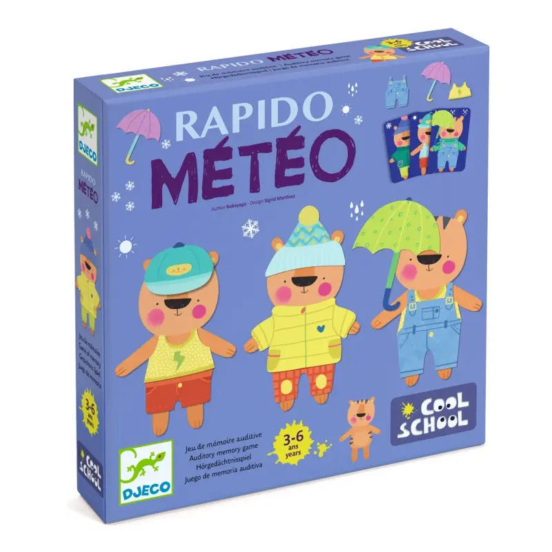 Djeco - Hra Rapido Meteo