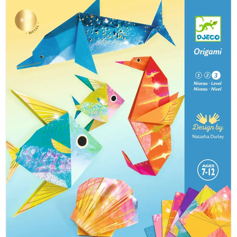 Djeco - Origami: Morské tvory