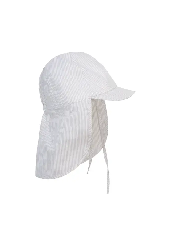 Enfant - Šiltovka s predĺženým zadným dielom so šnúrkami UV filtrom - Stripes