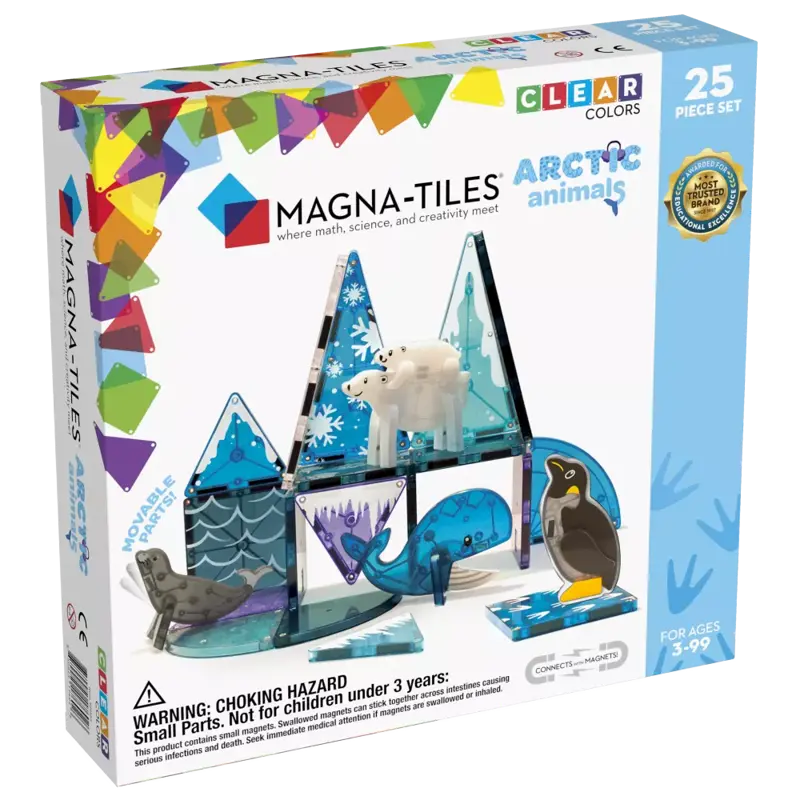 Magna - Tiles: Magnetická stavebnica Arctic 25 dielov