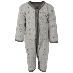 Fixoni - Detské dupačky/overal - sivý macko