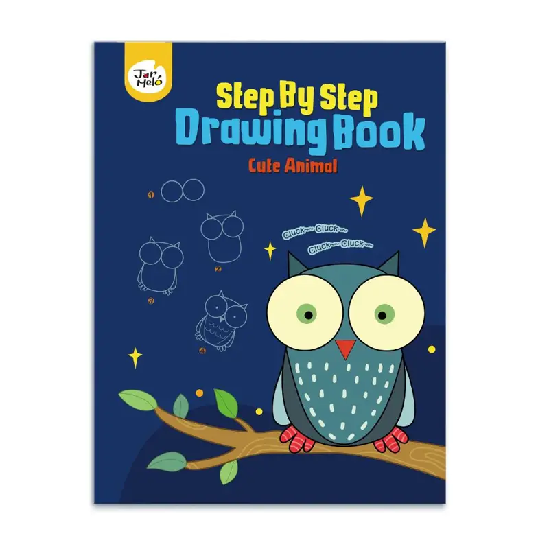 Jar Melo - Step By Step Drawing Book – Cute Animals