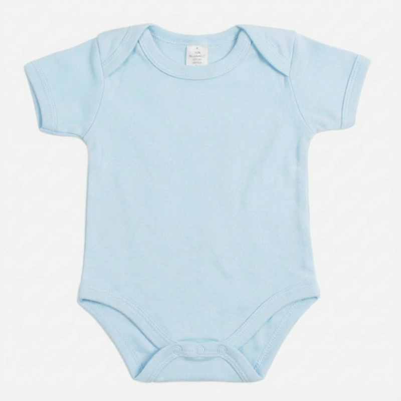 Fixoni - Detské body s krátkym rukávom - svetlomodré