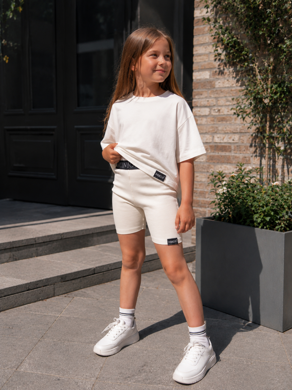 Ribbed Leggings- Vrúbkované legíny s nastaviteľným pásom KRÁTKE