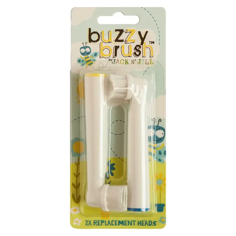 Jack N´Jill - Buzzy Brush NEW náhradné hlavice 2 ks / bal.