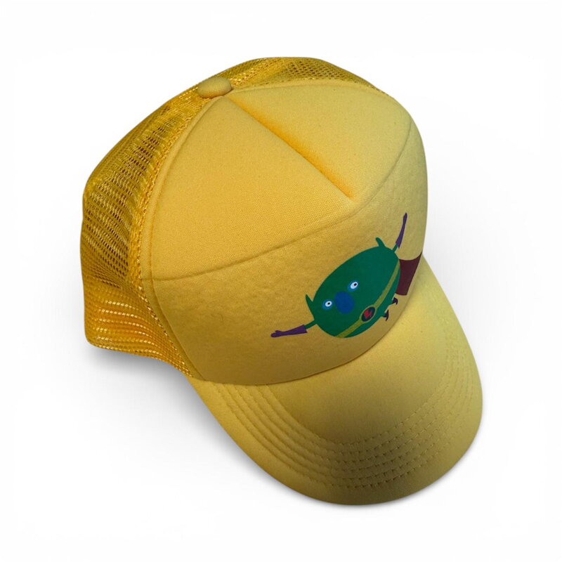 Lamama - Šiltovka žltá Superhero