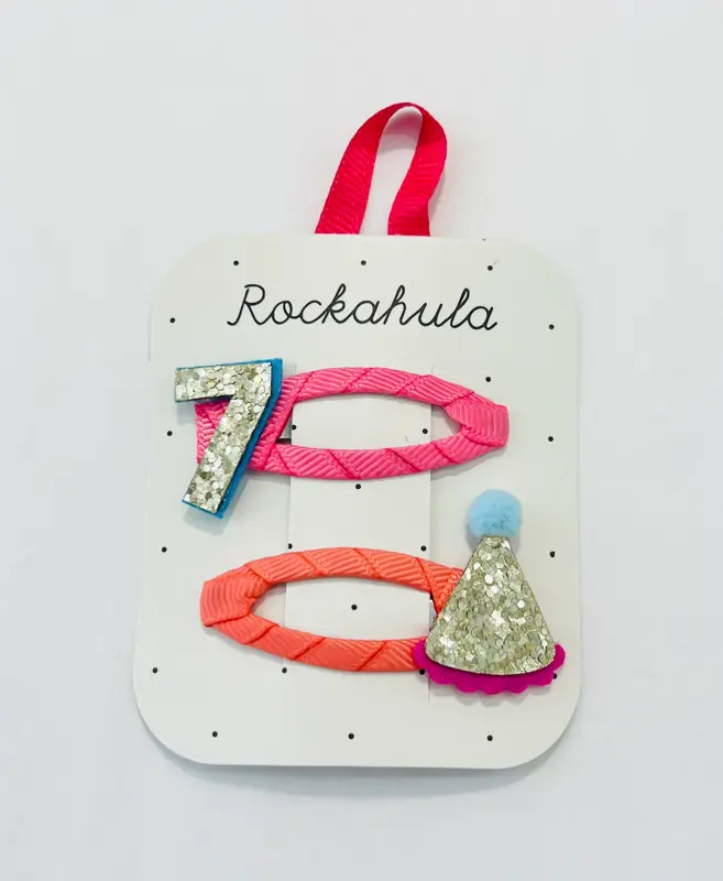 Rockahula - Sponky do vlasov Narodeniny 7