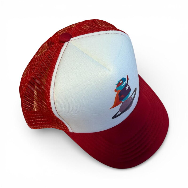 Lamama - Šiltovka červená Superhero