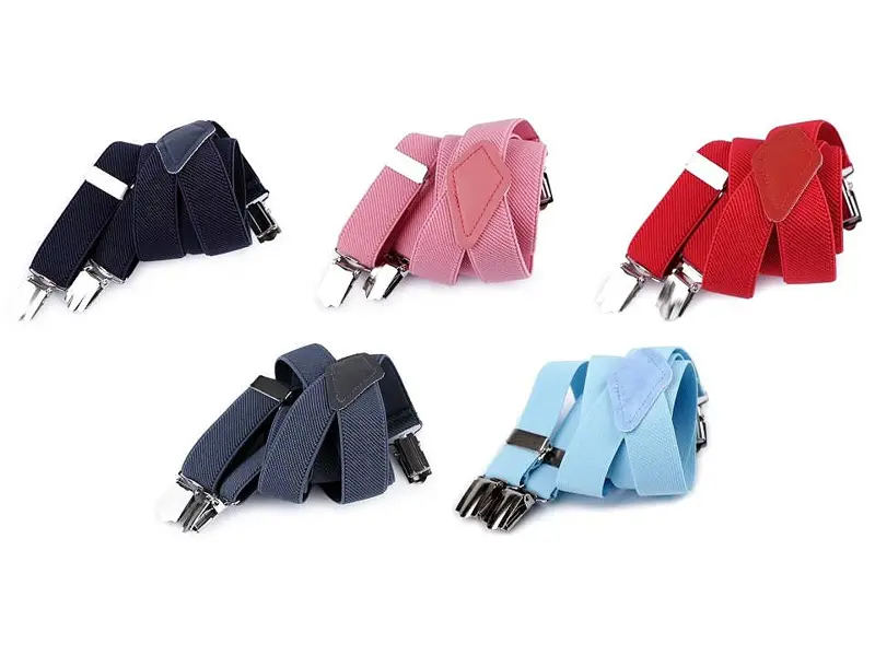 Detské traky jednofarebné - 1 ks - rôzne farby