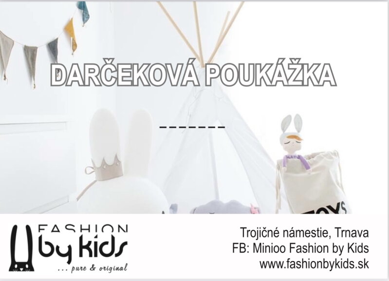 Darčeková poukážka 20 EUR 