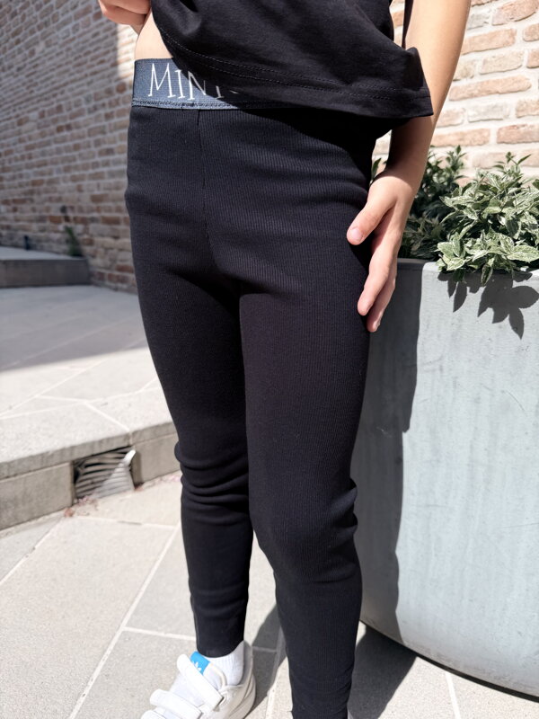 Ribbed Leggings- Vrúbkované legíny s nastaviteľným pásom DLHÉ