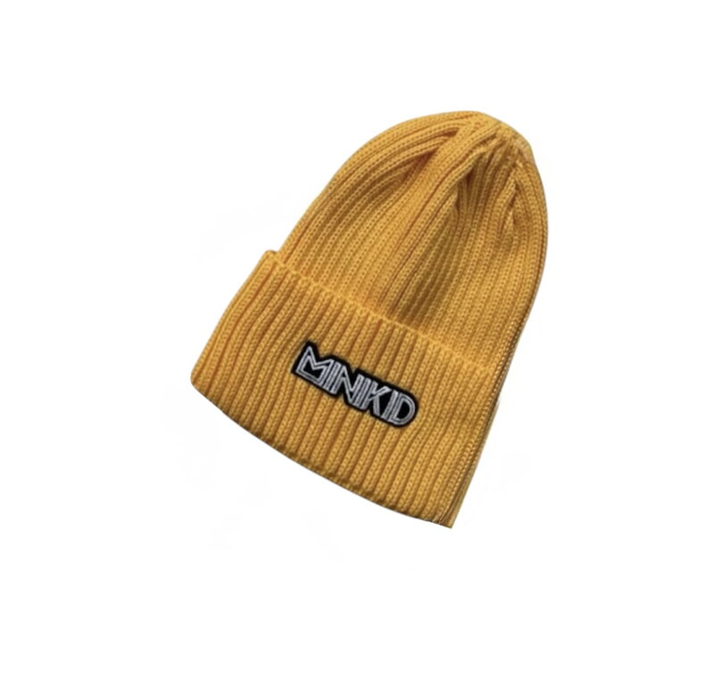 Minikid - Merino čiapka žltá