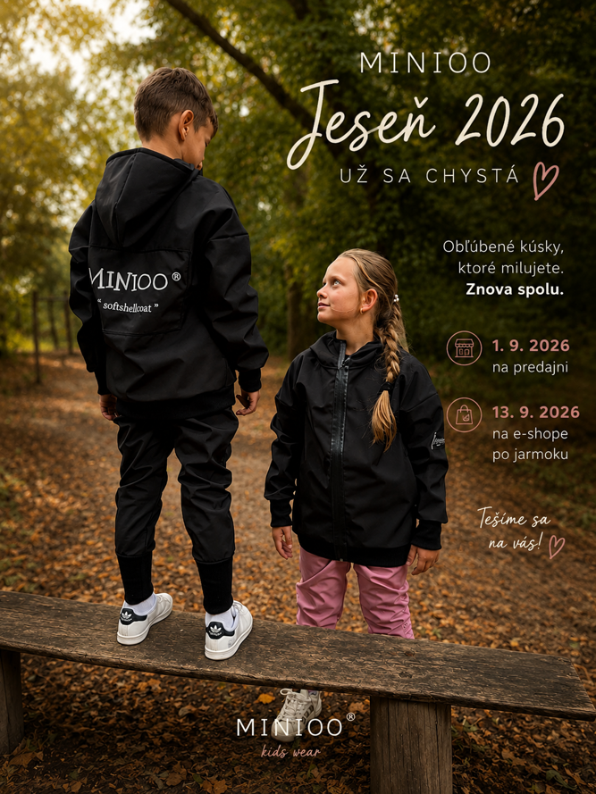 MINIOO JESEŇ 2026 – UŽ SA CHYSTÁ 🍂